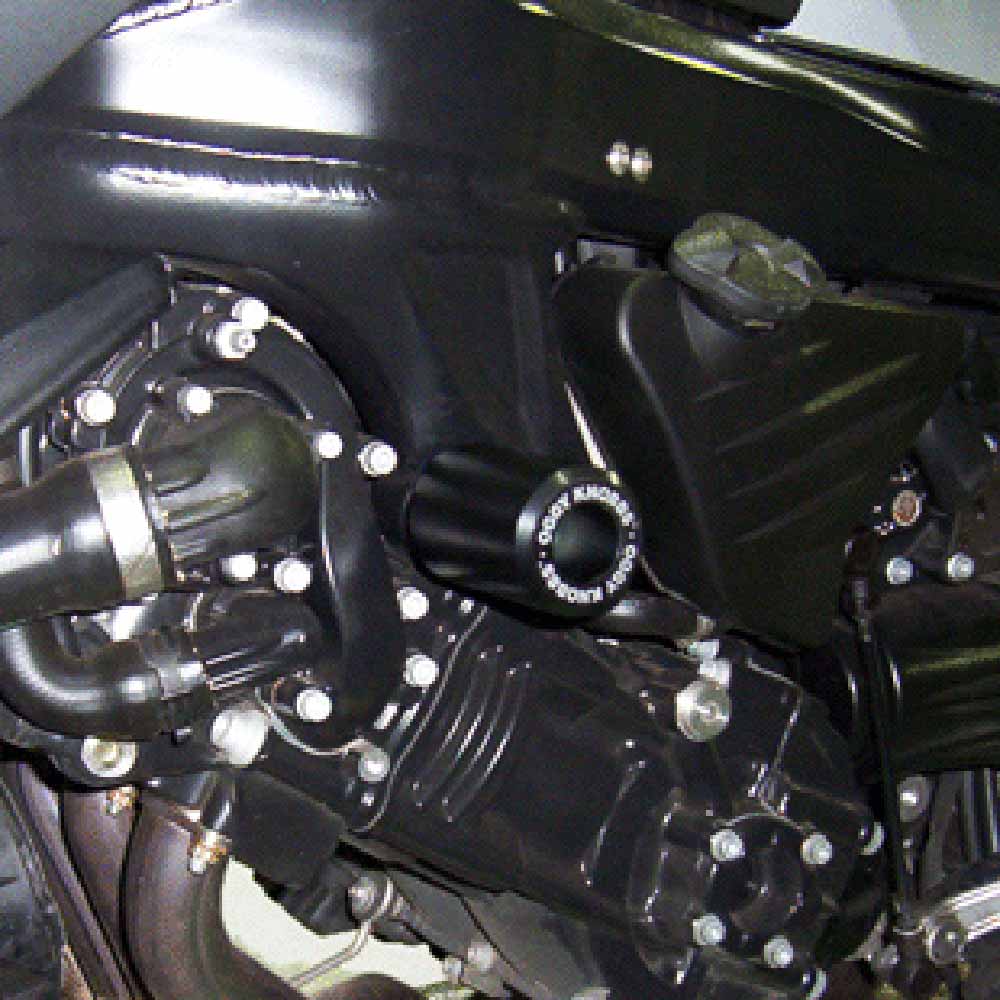 OGGY KNOBBS K 1200 R 05-08 & K 1300 R 09-16 (Black Knobbs) - OK320