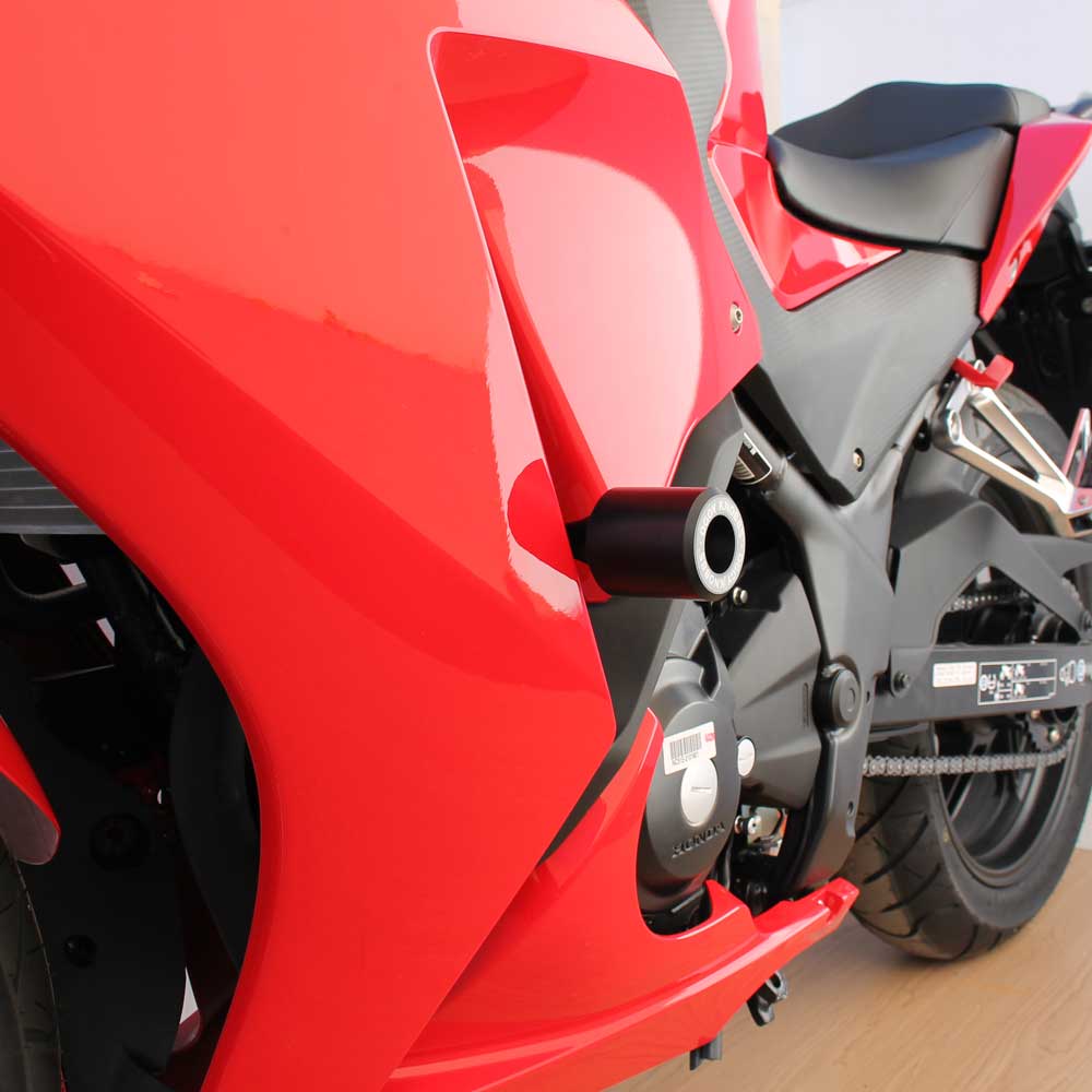 OGGY KNOBBS CBR 300 R 15-19 (Black Knobbs) - OK514