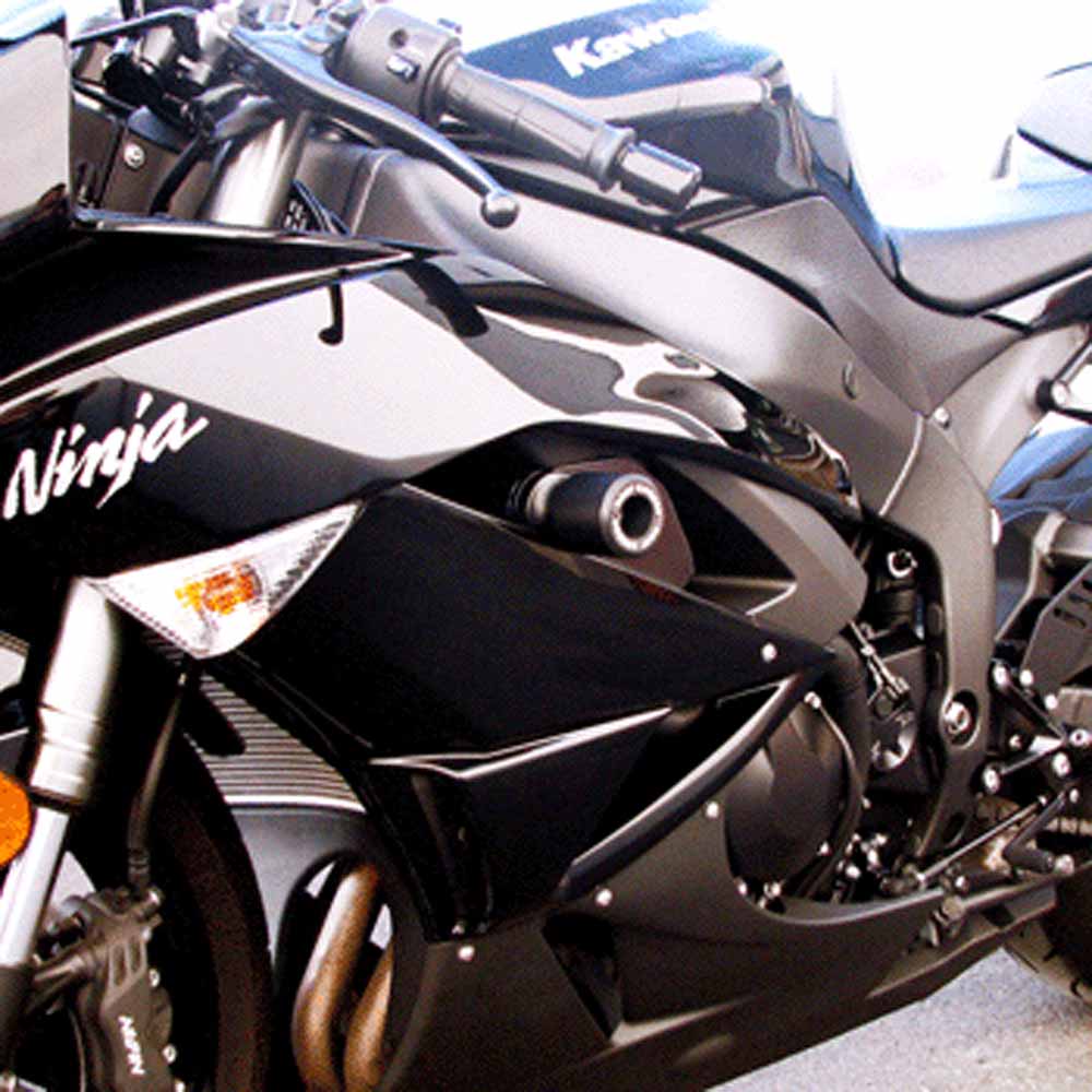 OGGY KNOBBS ZX-6R 09-18 (Black Knobbs) - OK618