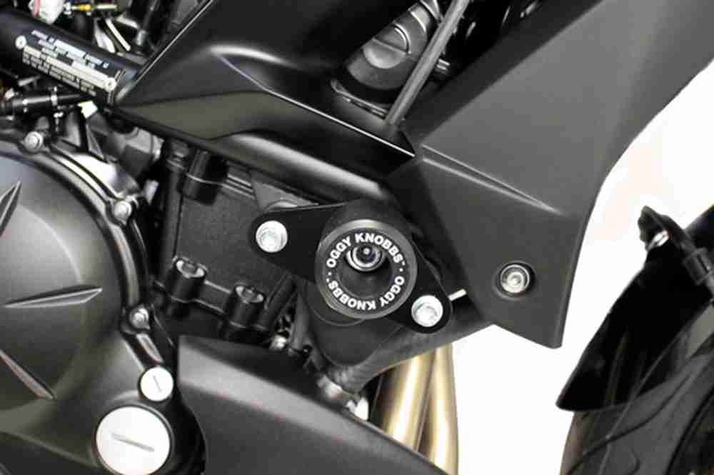 OGGY KNOBBS VERSYS 650 15-24 (Black Knobbs) - OK628
