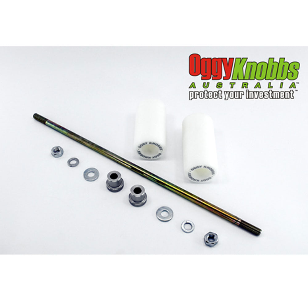 OGGY KNOBBS GS 500 E 89-05 (White Knobbs) - OK706
