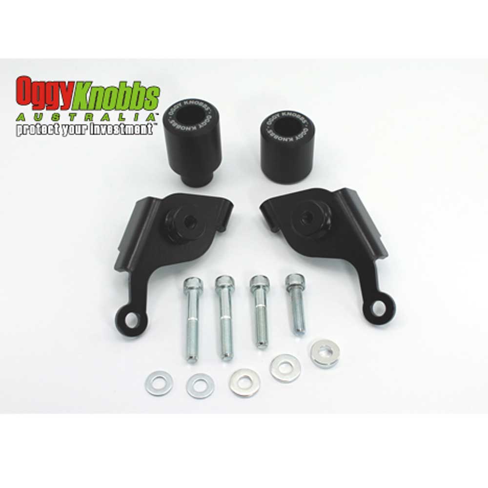 OGGY KNOBBS GSX-R 600 & GSX-R 750 08-10 (Black Knobbs) - OK728