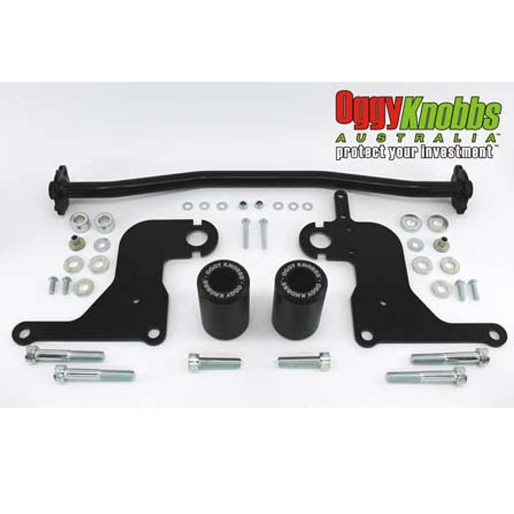 OGGY KNOBBS GSX-R 1000 09-16 (Black Knobbs; NO CUT) - OK758