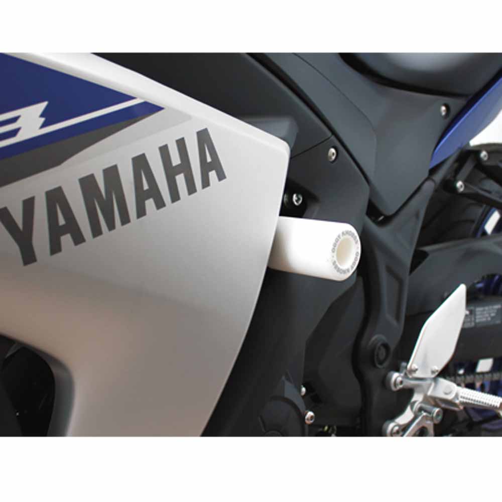 OGGY KNOBBS YZF-R3 15-18 (White Knobbs) - OK804