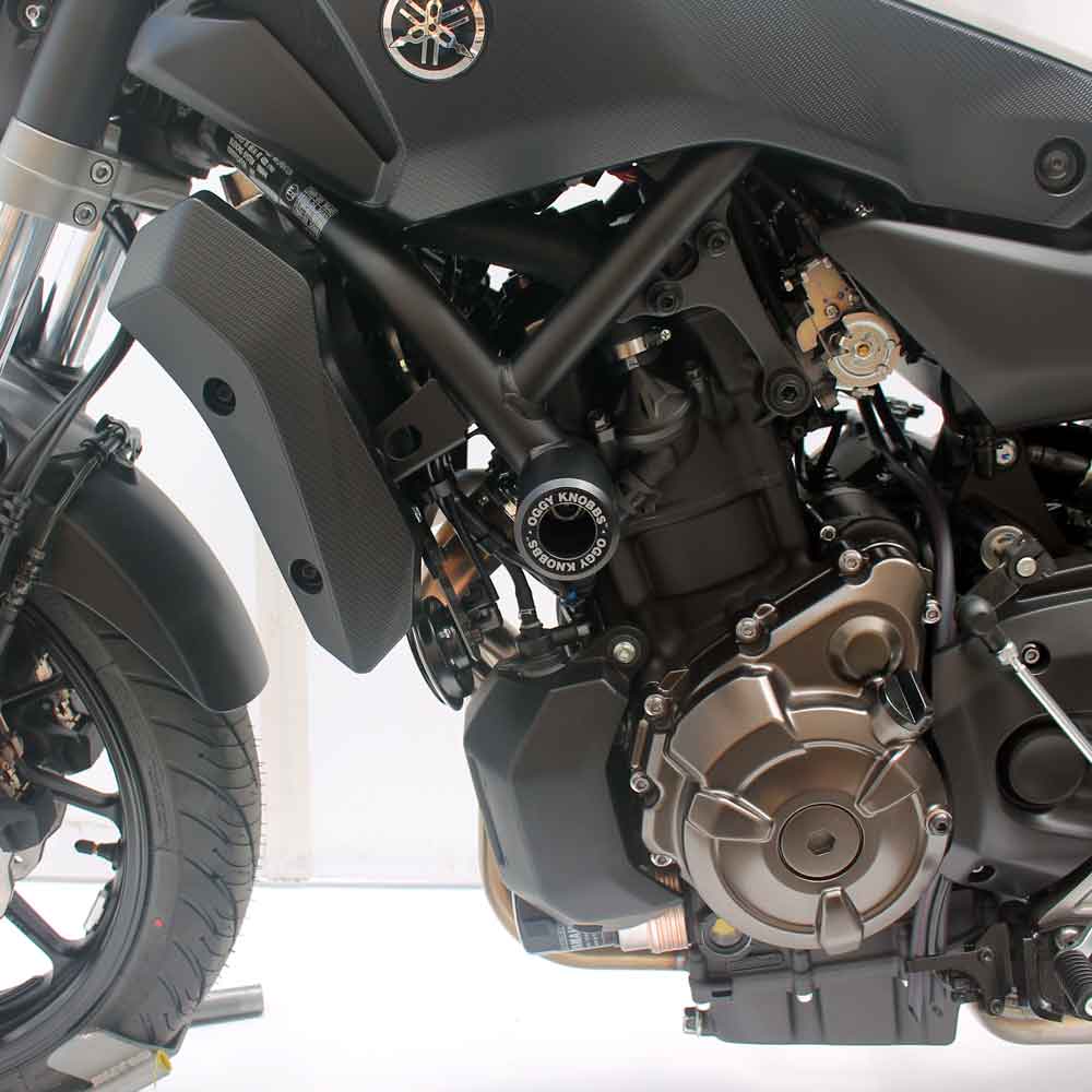 OGGY KNOBBS MT-07, TRACER 7 & 700, XSR 700 14-25 (Black Knobbs) - OK834