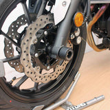 FULL PROTECTION KIT MT-07 14-24 & XSR 700 16-25 (Black Knobbs with Steel Bracket) - OK834FPK-ST