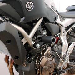 OGGY KNOBBS MT-07, TRACER 7 & 700, XSR 700 14-25 (Black Knobbs; Steel Brackets) - OK834ST