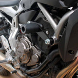 OGGY KNOBBS MT-07, TRACER 7 & 700, XSR 700 14-25 (Black Knobbs; Steel Brackets) - OK834ST