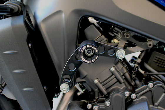 OGGY KNOBBS MT-09, TRACER 9 21-25 & XSR 900 22-25 (Black Knobbs) - OK857