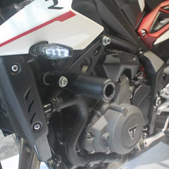 OGGY KNOBBS 660-765 STREET TRIPLE 17-24 (Black Knobbs) - OK926