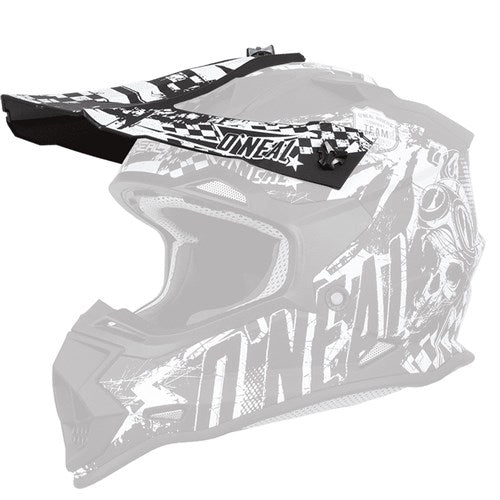 #Oneal 20 2SRS Helm S/P Peak Rider BLK/WHT Youth