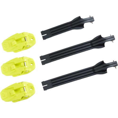 Oneal Rider Pro Boot-S/P Buckle + Strap Kit N-YEL/BLK (6PCS) (36-38)