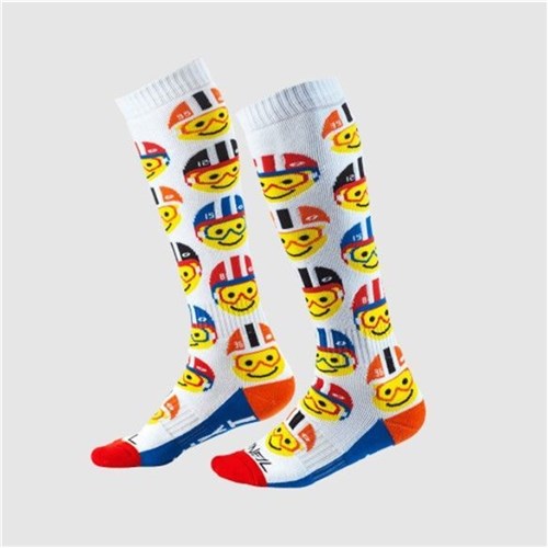 Oneal 25 Pro MX Youth Socks - Emoji Multi