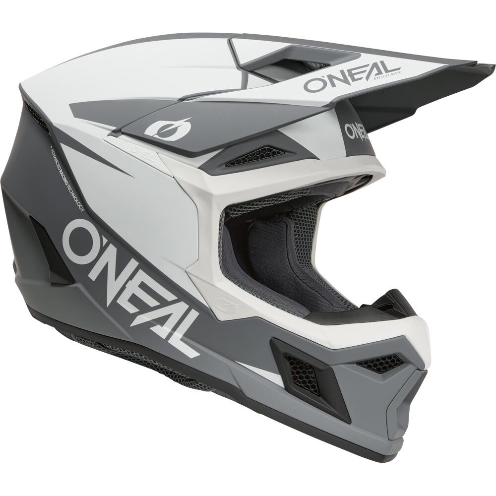 ONEAL 3SRS MX SOLID V.26 - WHITE/BLACK (XS)