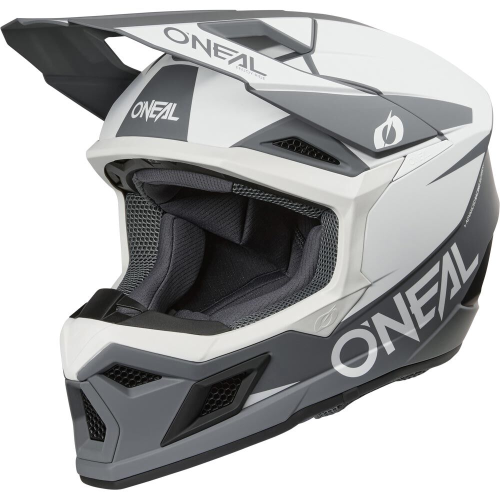 ONEAL 3SRS MX SOLID V.26 - WHITE/BLACK (XS)