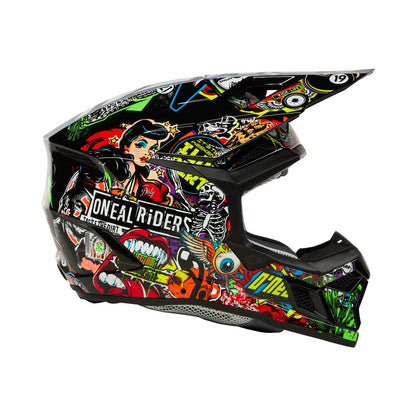 Oneal 27 3SRS Helm Crank - Matte Multi