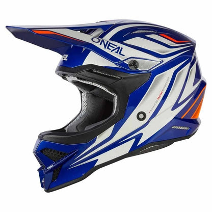 ONEAL 3SRS HELM VERTICAL - BLU/WHT (XS)