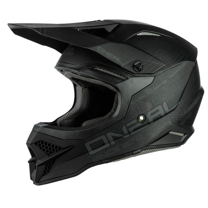 Oneal 3SRS Helm Solid - Flat Blk