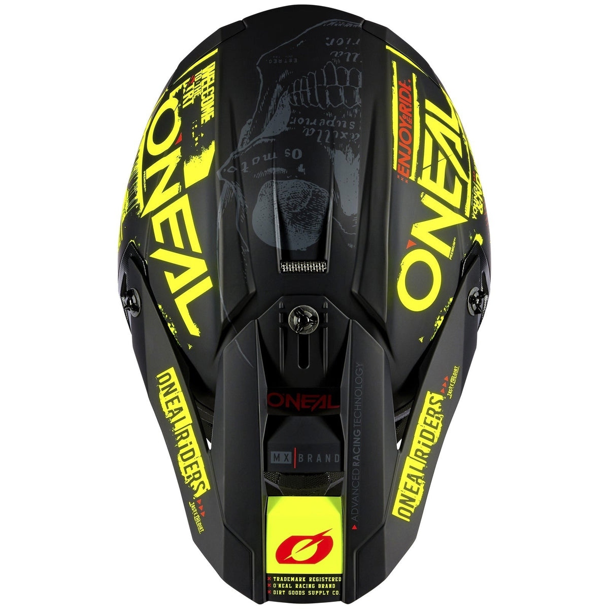 Oneal 25 5SRS S/P-Helm Peak Attack V.23 BLK/N-YEL