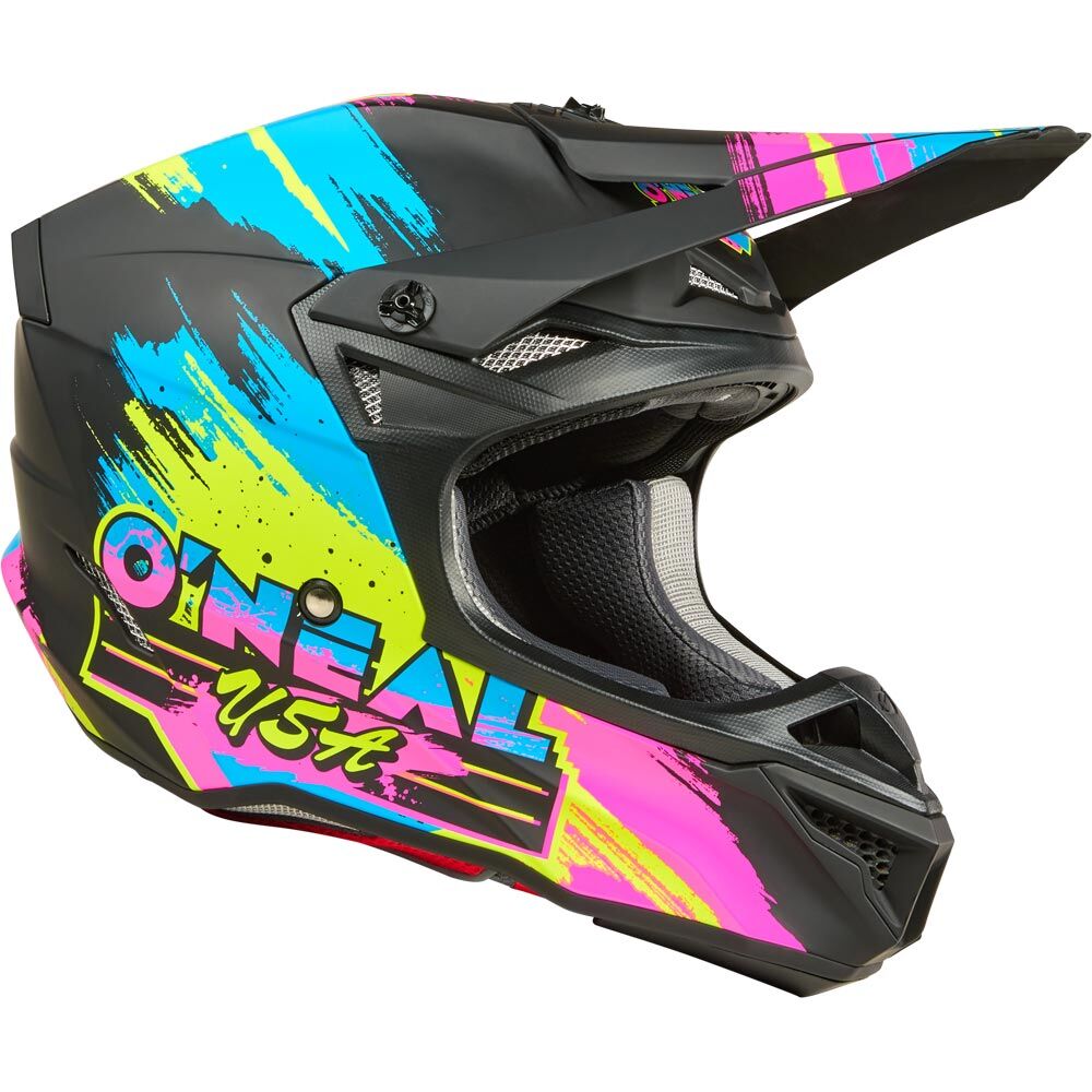 Oneal 27 5SRS Helmet Reseda - Blk/n-Yel