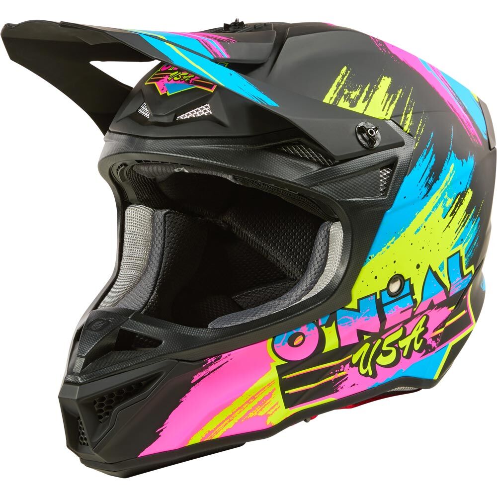 Oneal 27 5SRS Helmet Reseda - Blk/n-Yel