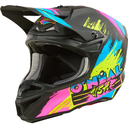 Oneal 27 5SRS Helmet Reseda - Blk/n-Yel