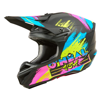 Oneal 27 5SRS Helmet Reseda - Blk/n-Yel