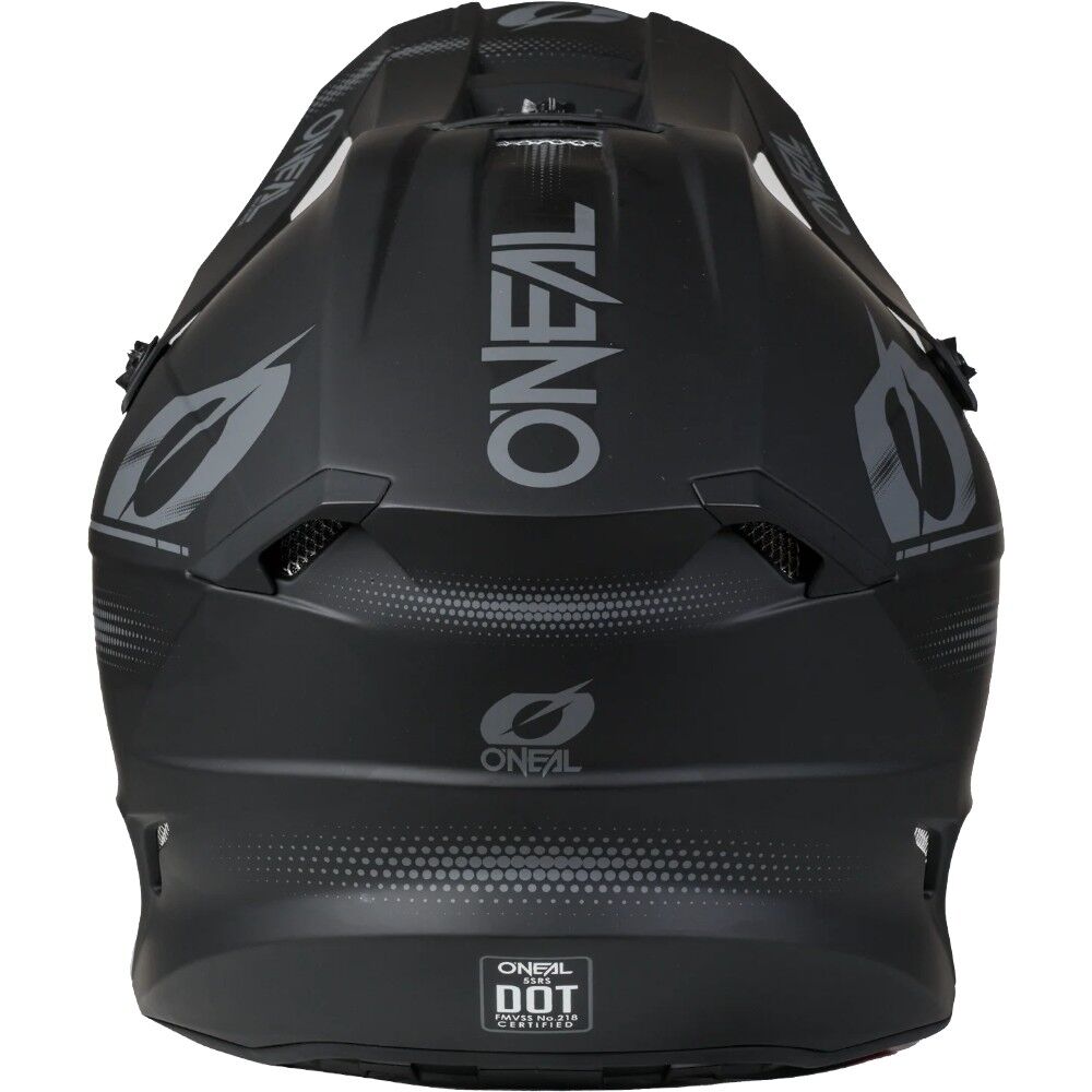 Oneal 27 5SRS Helmet Blackout - Blk/gry