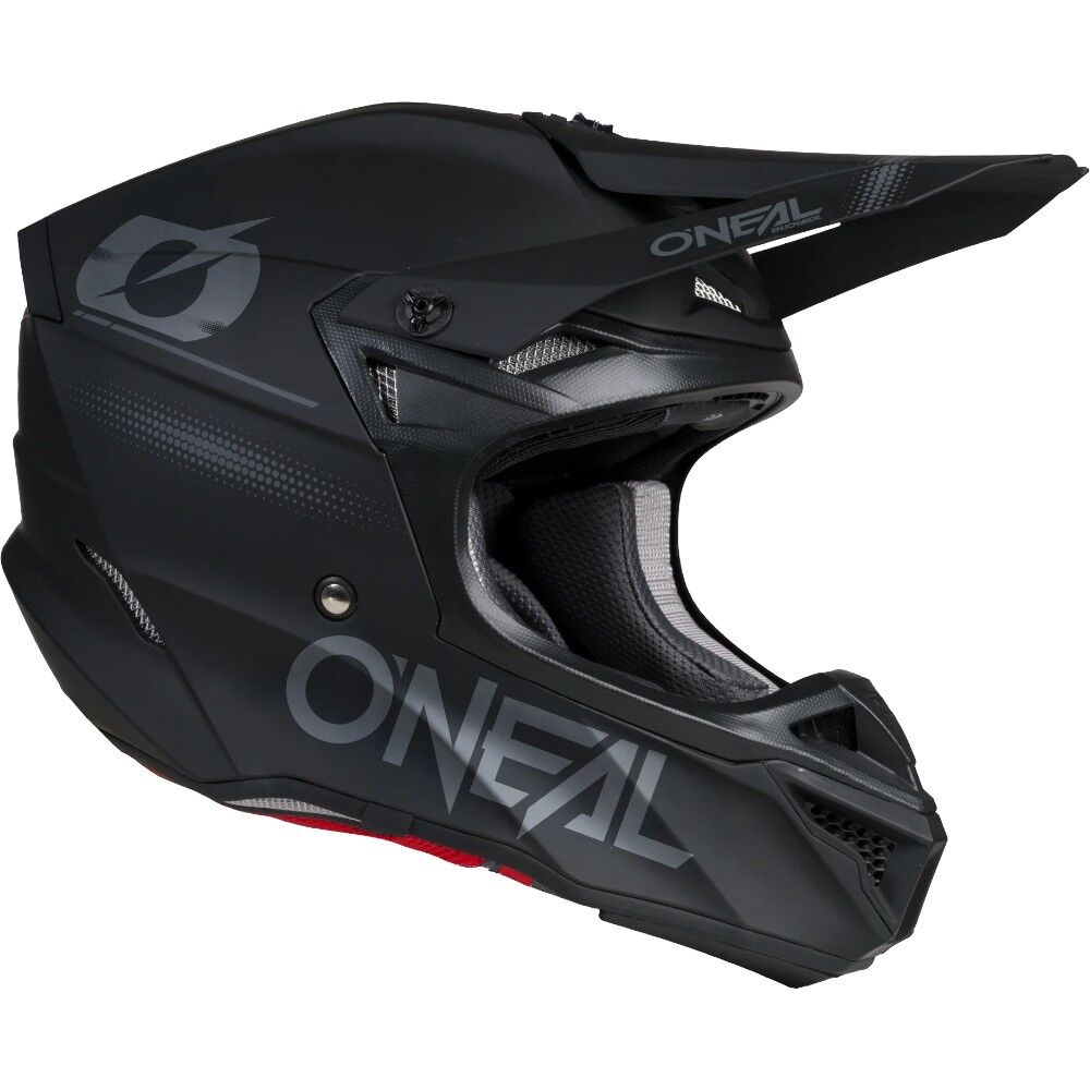 Oneal 27 5SRS Helmet Blackout - Blk/gry