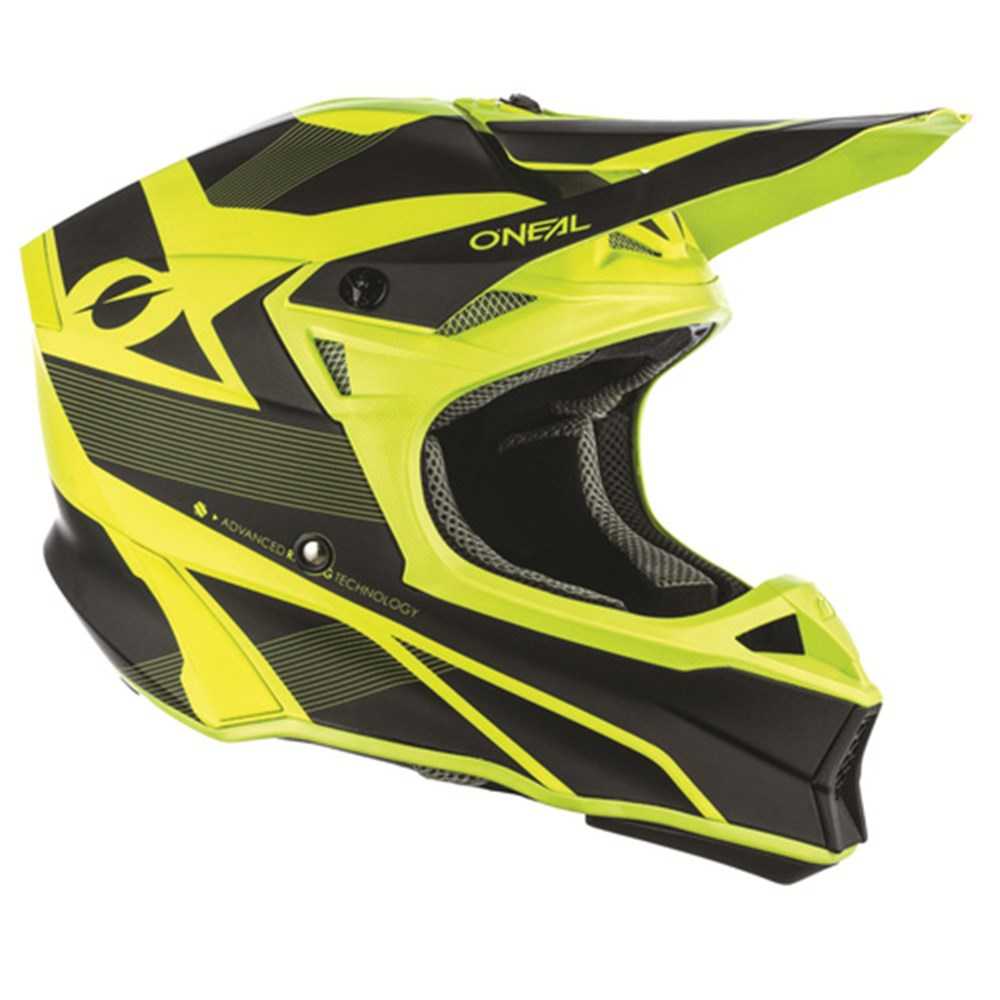 Oneal 10SRS Helm Compact - Blk/n-Yel