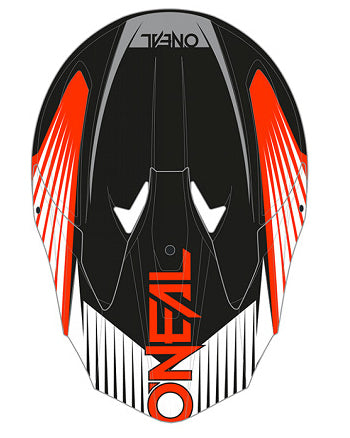 #Oneal22 1SRS S/P-Helm Peak Stream BLK/Red Adult