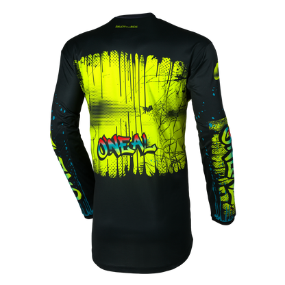 Oneal 27 Element Youth Jsy Rancid - Blk/n-Yel