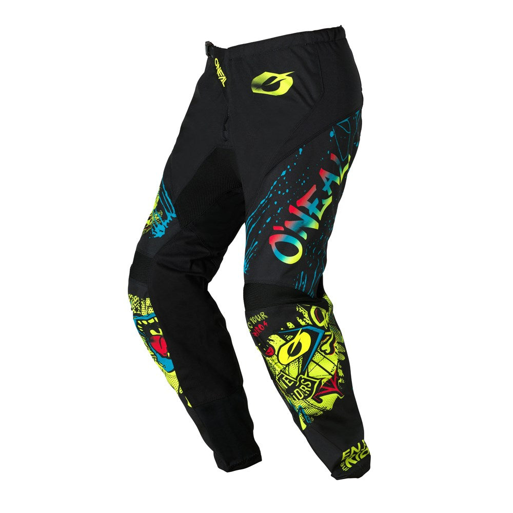 ONEAL 27 ELEMENT YOUTH PANT RANCID - BLK/N-YEL 5/6T (22)