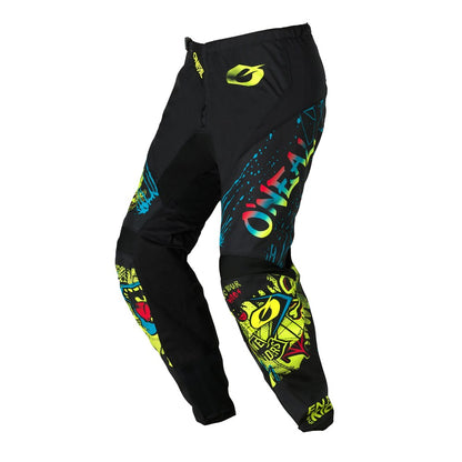 ONEAL 27 ELEMENT YOUTH PANT RANCID - BLK/N-YEL 8/10T (24)