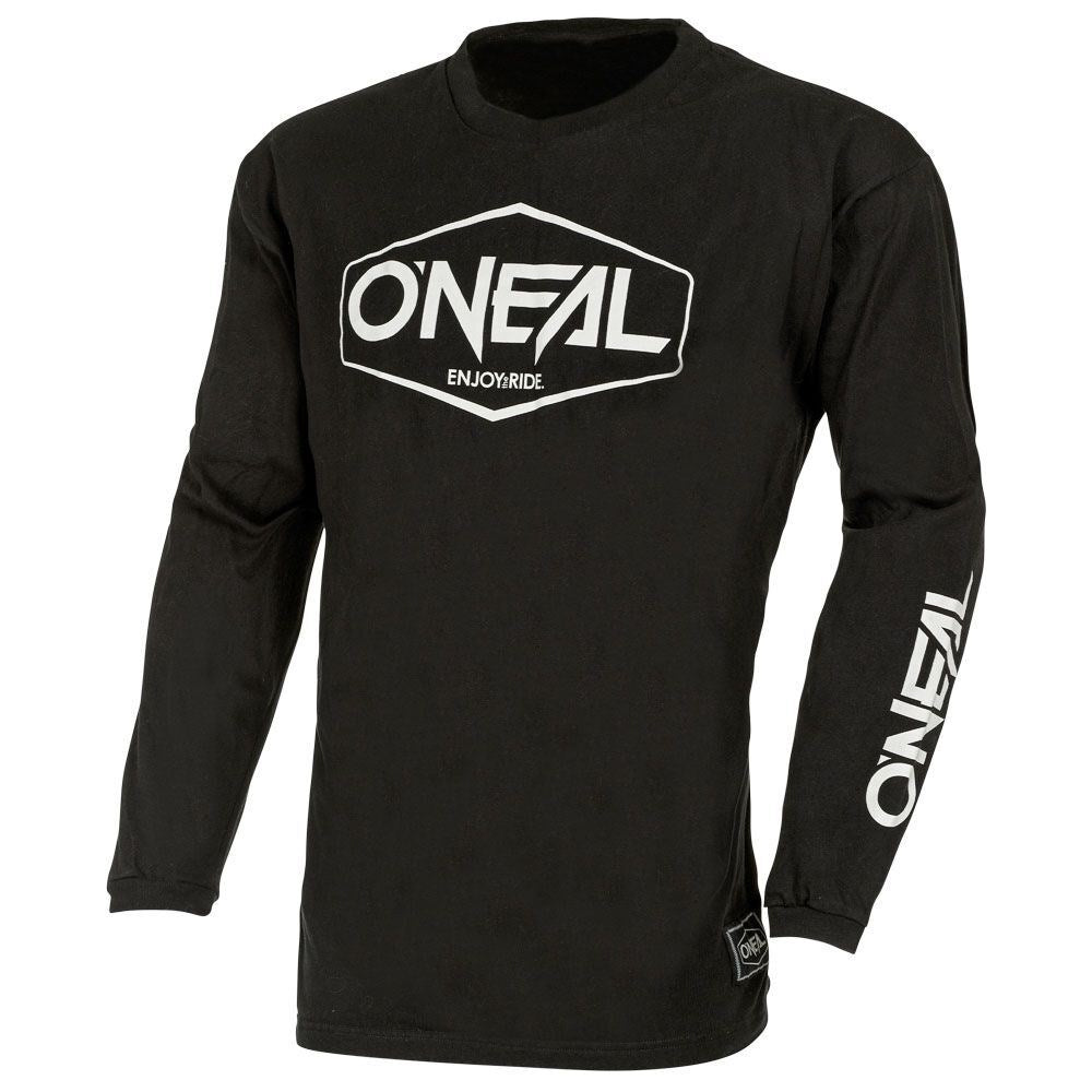 Oneal Element Cotton Youth Jsy Hexx - Blk/wht