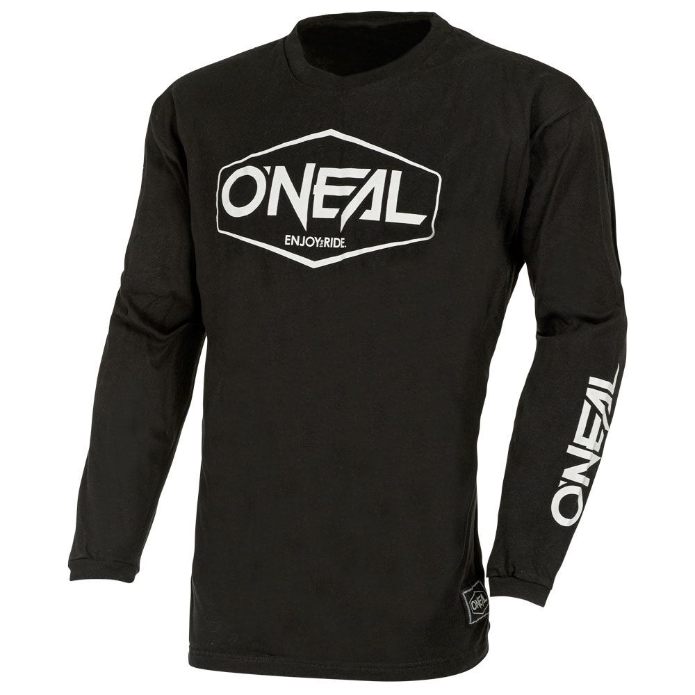 Oneal Element Cotton Youth Jsy Hexx - Blk/wht