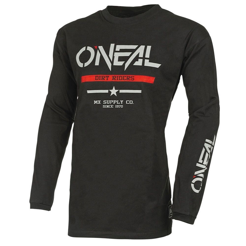 Oneal Element Cotton Youth Jsy Squadron - Blk/gry