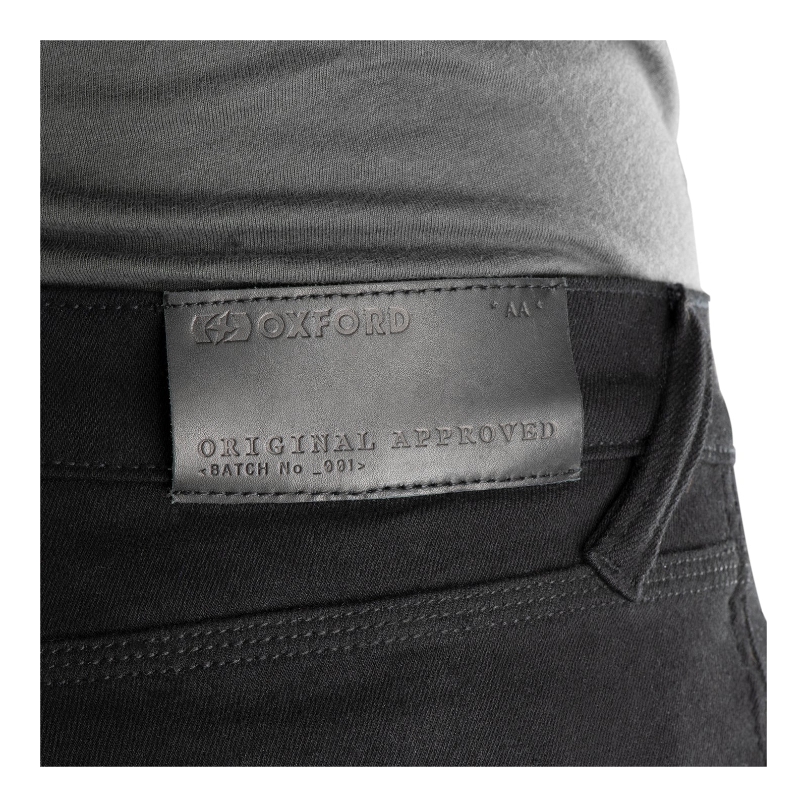 Oxford Super Stretch Men's Jeans - Black (Regular)