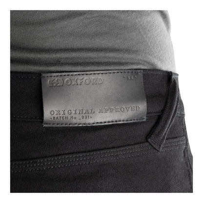 Oxford Super Stretch Men's Jeans - Black (Short)