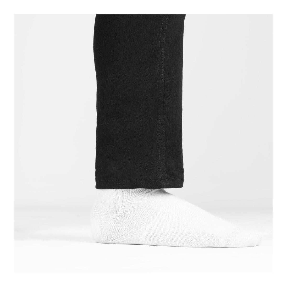 Oxford Super Stretch Men's Jeans - Black (Short)