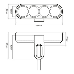 Oxford Strip Light