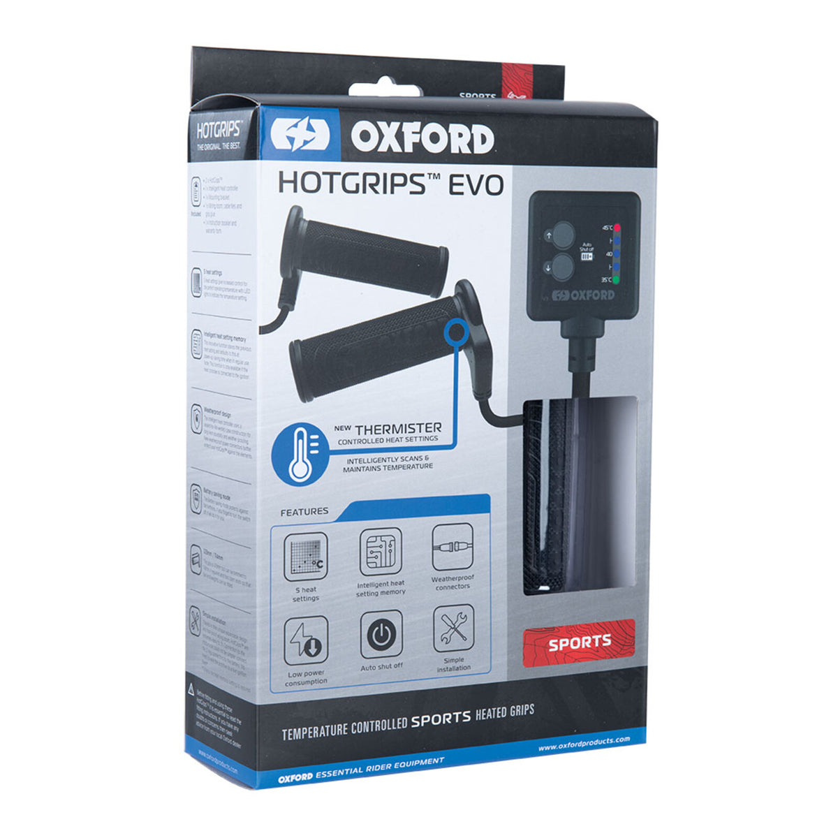 Oxford EVO HotGrips®  Sports - V9 Thermister Switch