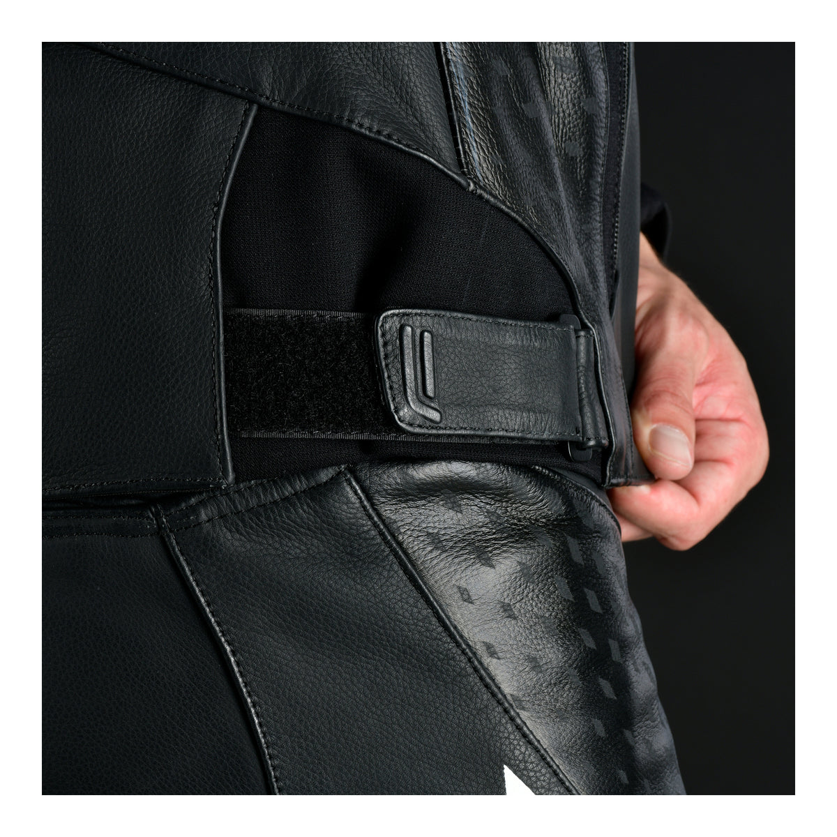 Oxford Nexus 1.0 Leather MS Jacket - Stealth Black