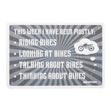 Oxford Garage Metal Sign: This Week