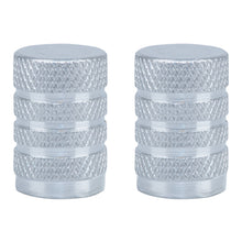 Oxford Gripper Valve Caps - Silver