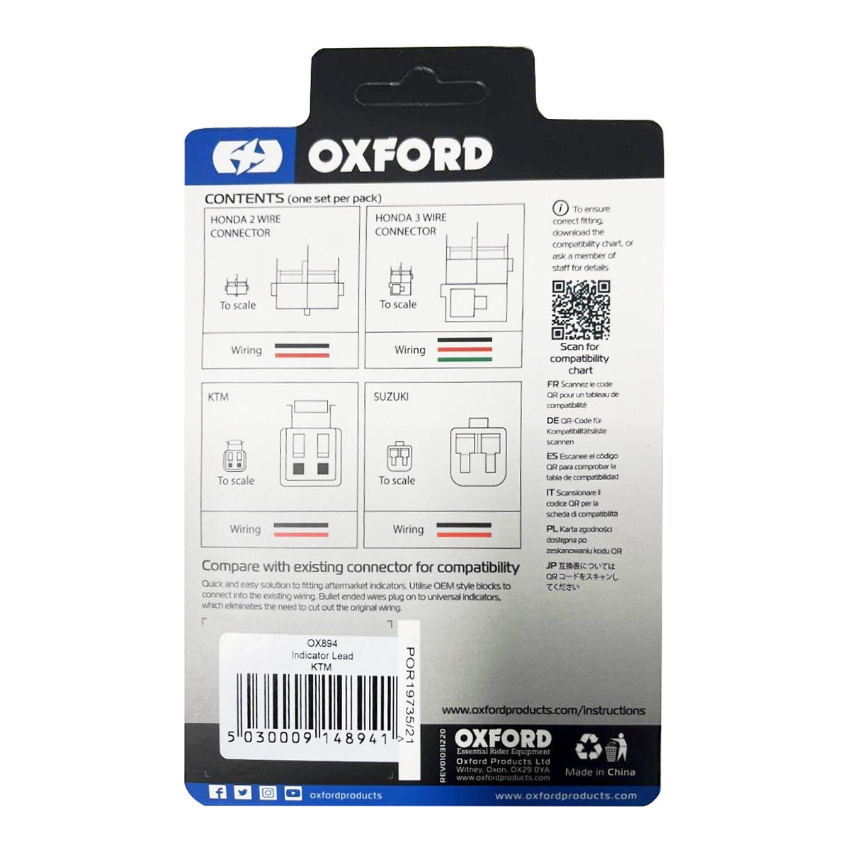 Oxford Indicator Leads KTM