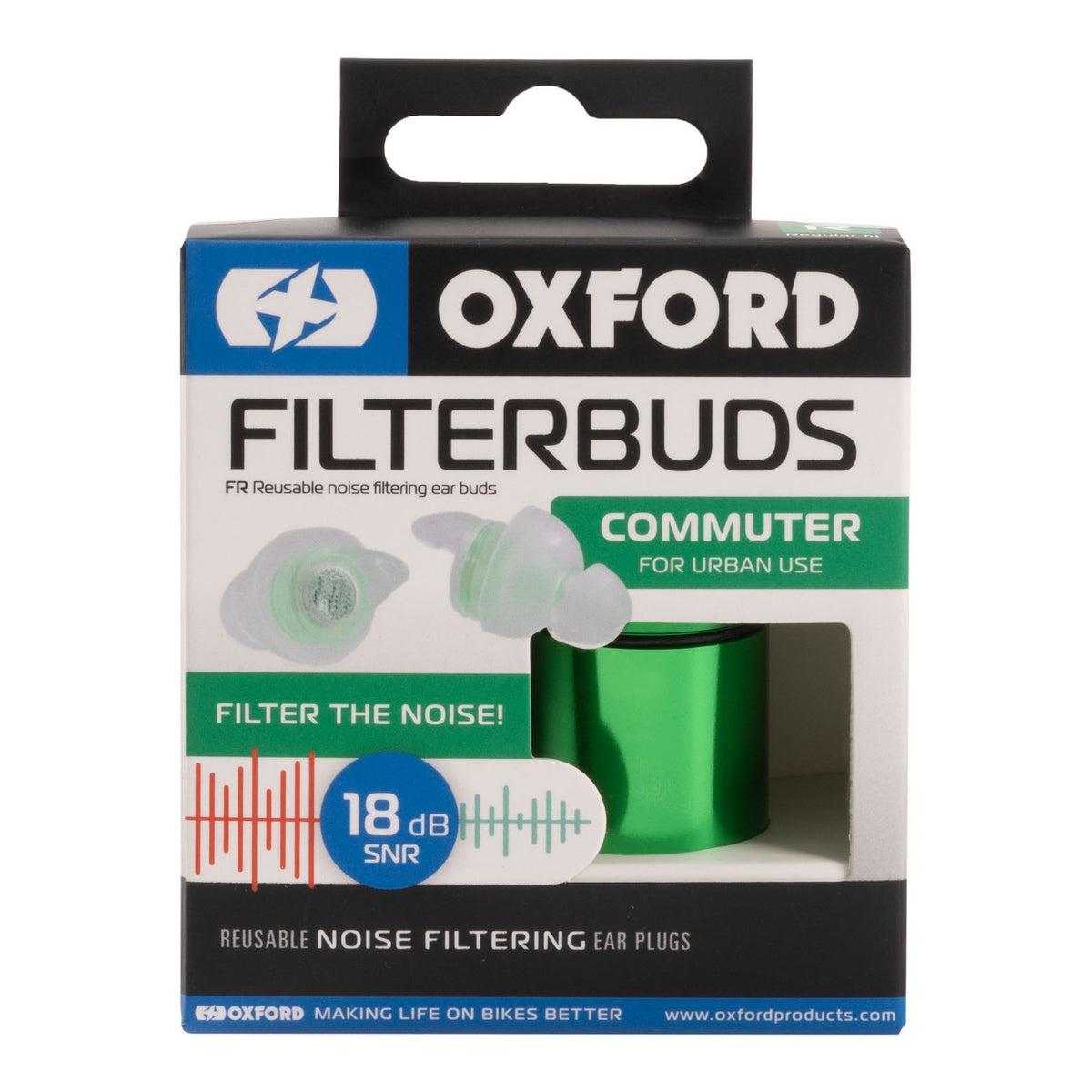 Oxford Ear FilterBuds Commuter 18SNR