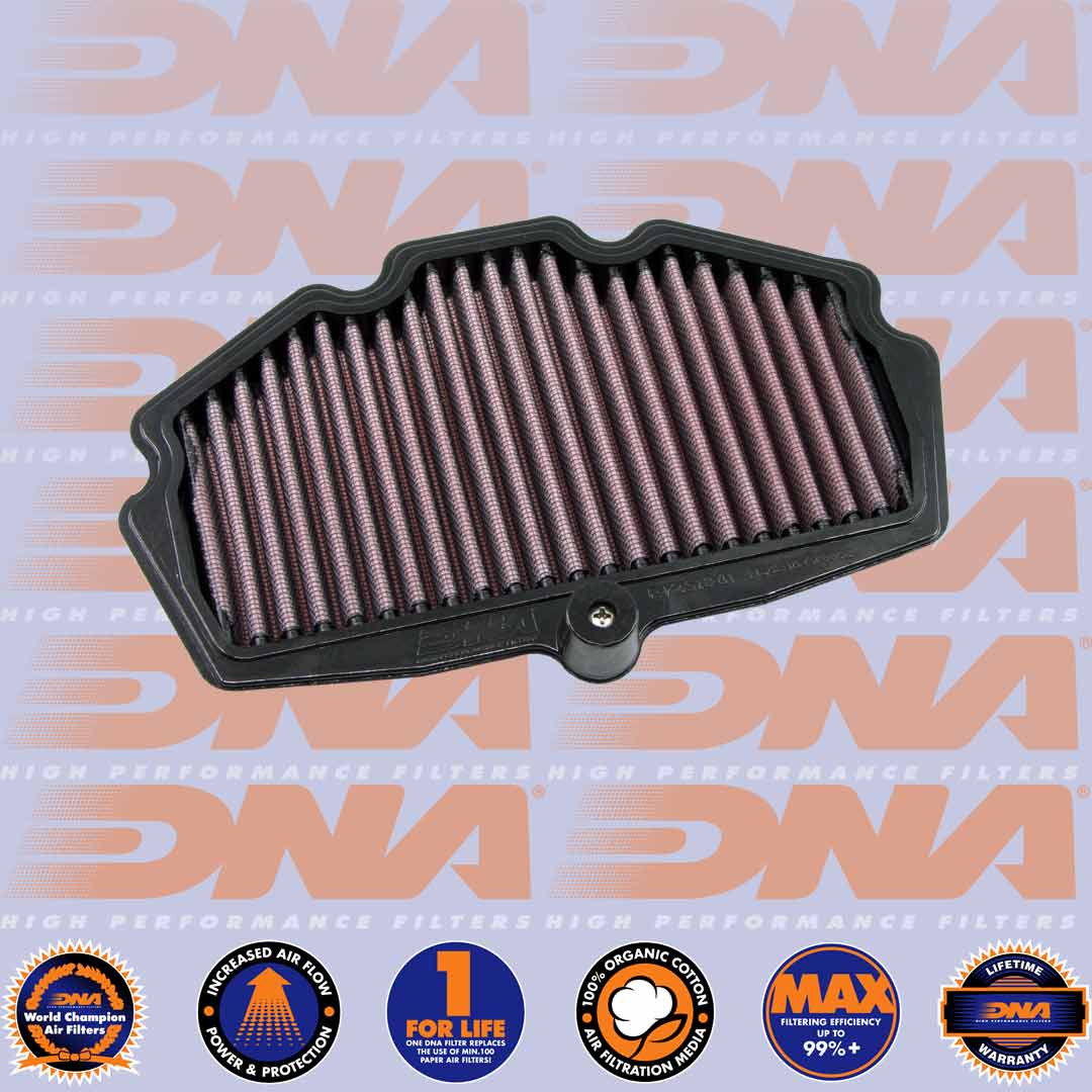 NINJA 400, Z400 18-24, ZX4-RR, EL450, NINJA 500, Z500 24-25 - DNA AIR FILTER - P-K4S18-01