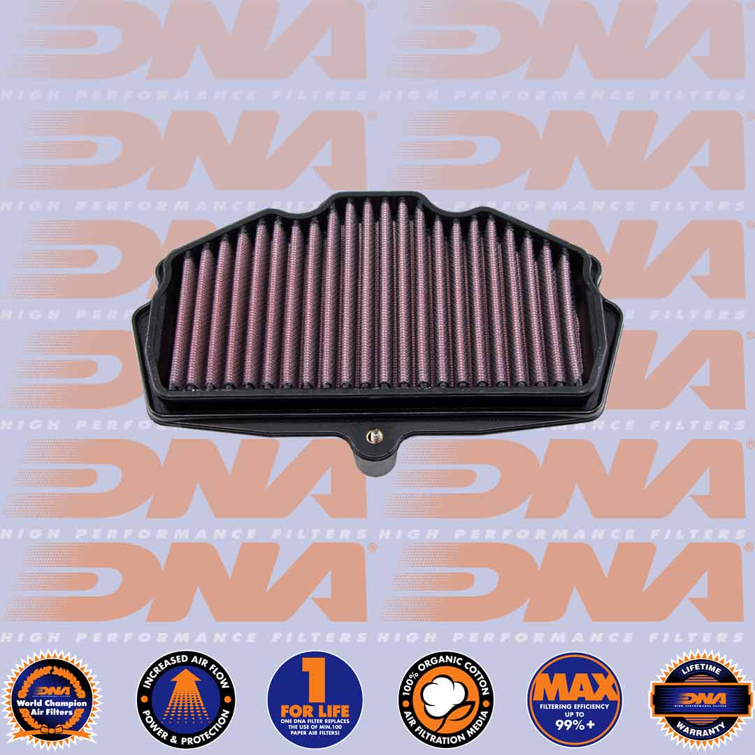 NINJA 400, Z400 18-24, ZX4-RR, EL450, NINJA 500, Z500 24-25 - DNA AIR FILTER - P-K4S18-01