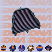 675 DAYTONA 06-12 & 675 STREET TRIPLE 07-12 - DNA AIR FILTER - P-TR6S06-01